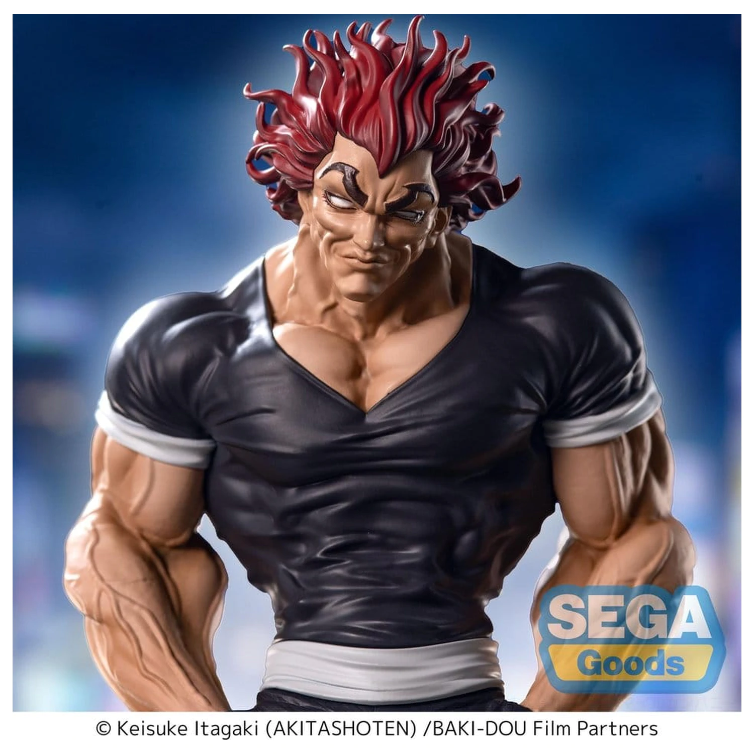 Baki-Dou Luminasta PVC Figure Yujiro Hanma 25 cm product photo
