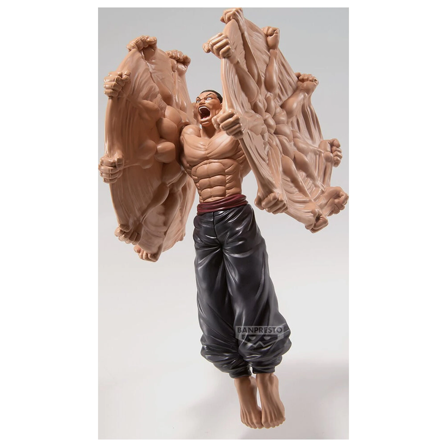 Baki Figura Retsu Kaioh Roller figure 20cm product photo