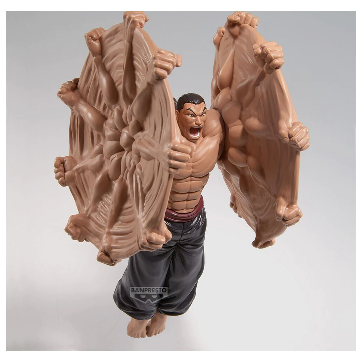 Baki Figura Retsu Kaioh Roller figure 20cm product photo