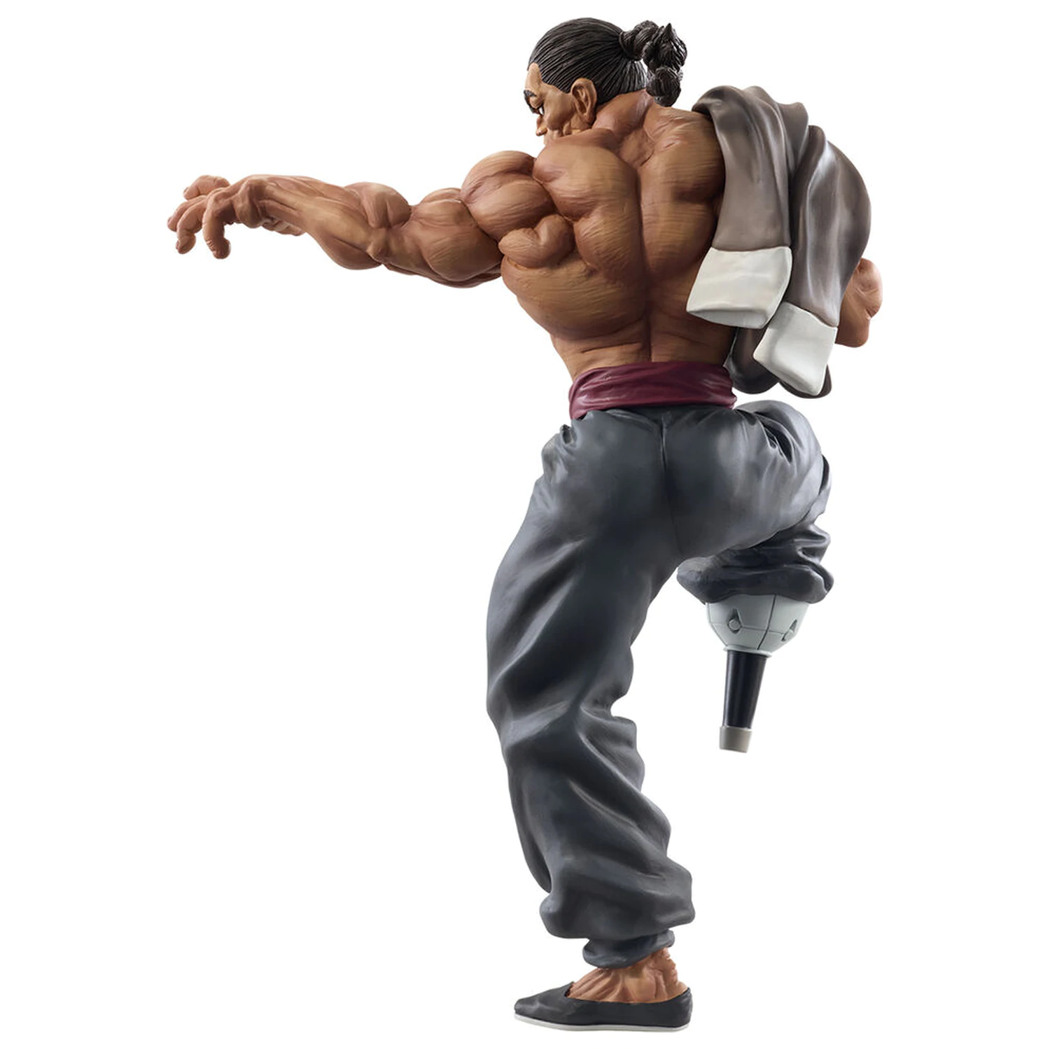 Baki Giant Heartbeat Retsu Kaioh Ichibansho figure 25cm product photo