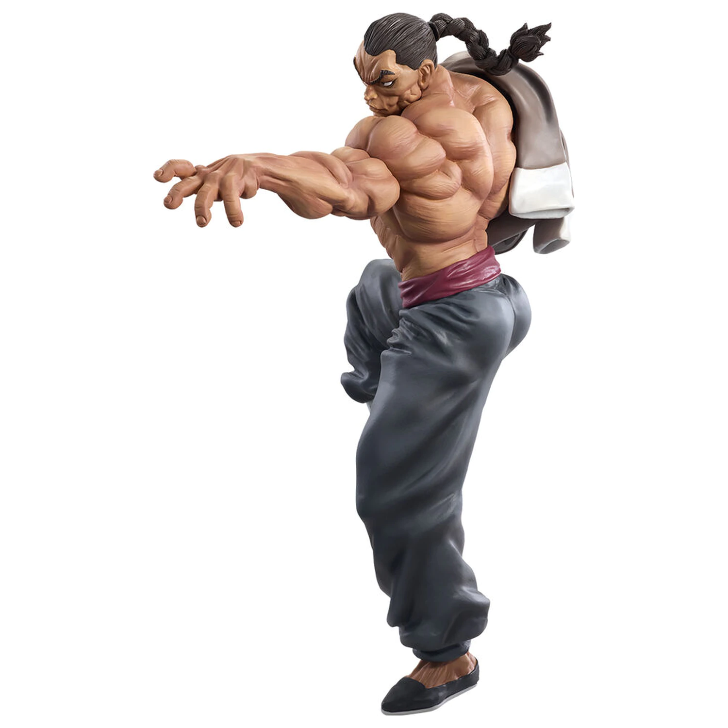 Baki Giant Heartbeat Retsu Kaioh Ichibansho figure 25cm product photo