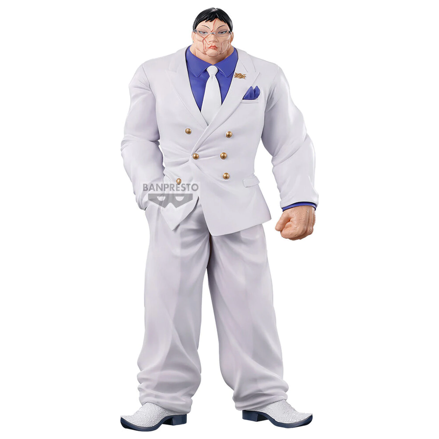 Baki Grandista Hanayama Kaoru figure 17cm product photo