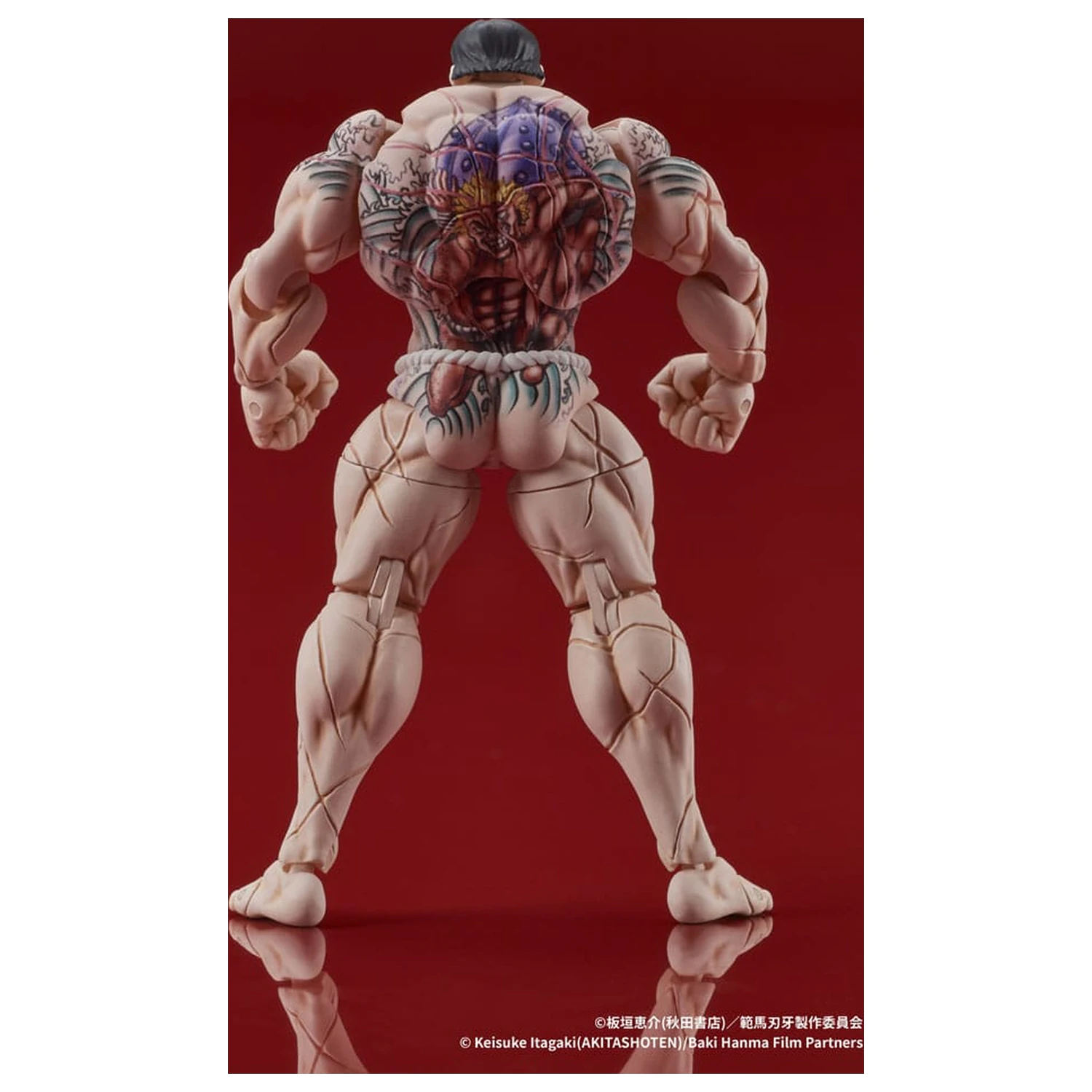 Baki Hanma Digaction Action Figure Kaoru Hanayama 7 cm product photo