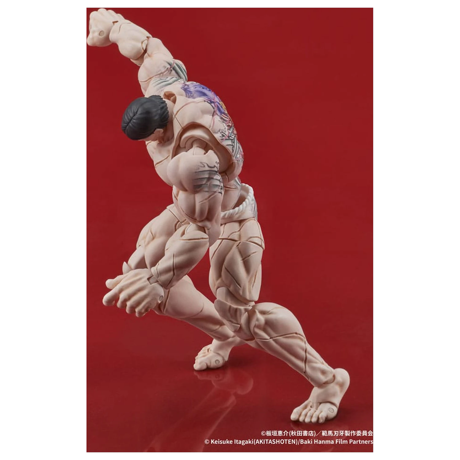 Baki Hanma Digaction Action Figure Kaoru Hanayama 7 cm product photo