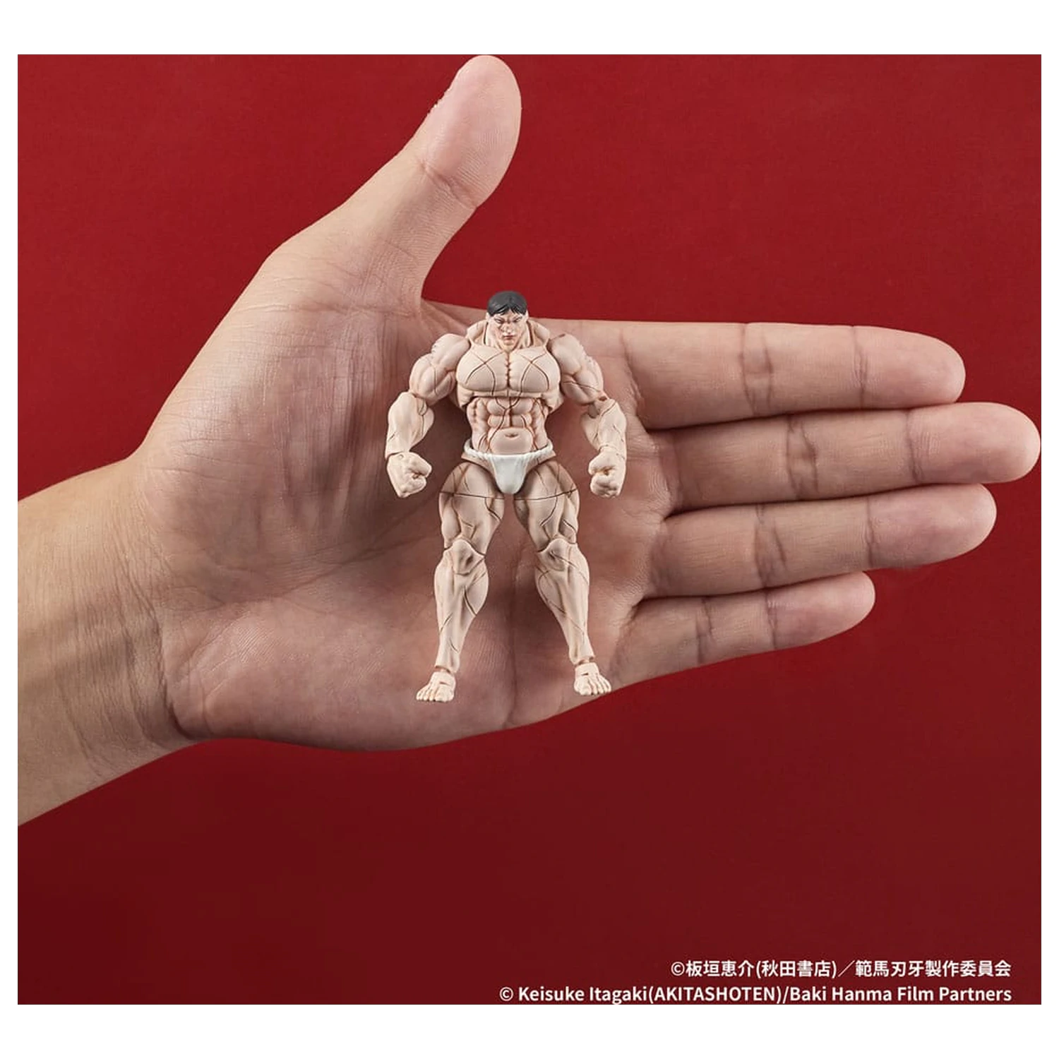 Baki Hanma Digaction Action Figure Kaoru Hanayama 7 cm product photo