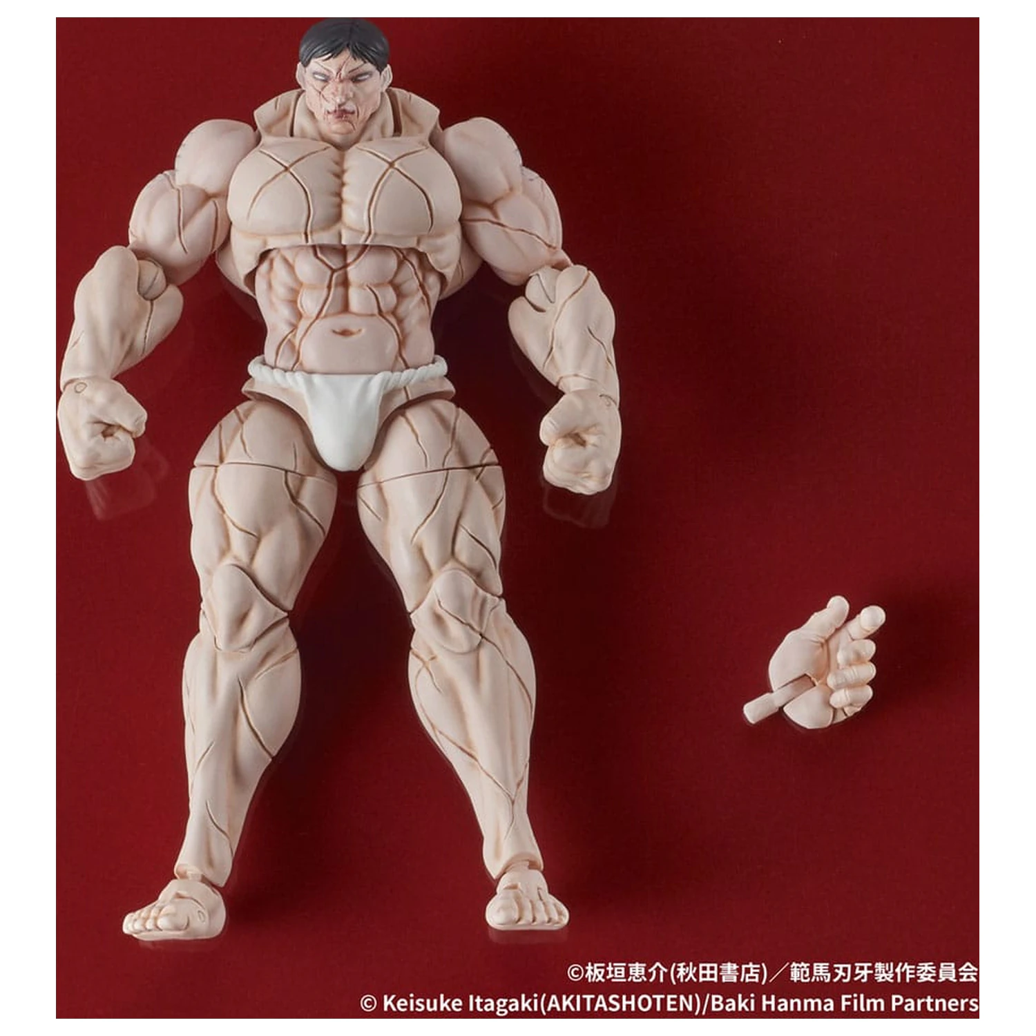 Baki Hanma Digaction Action Figure Kaoru Hanayama 7 cm product photo