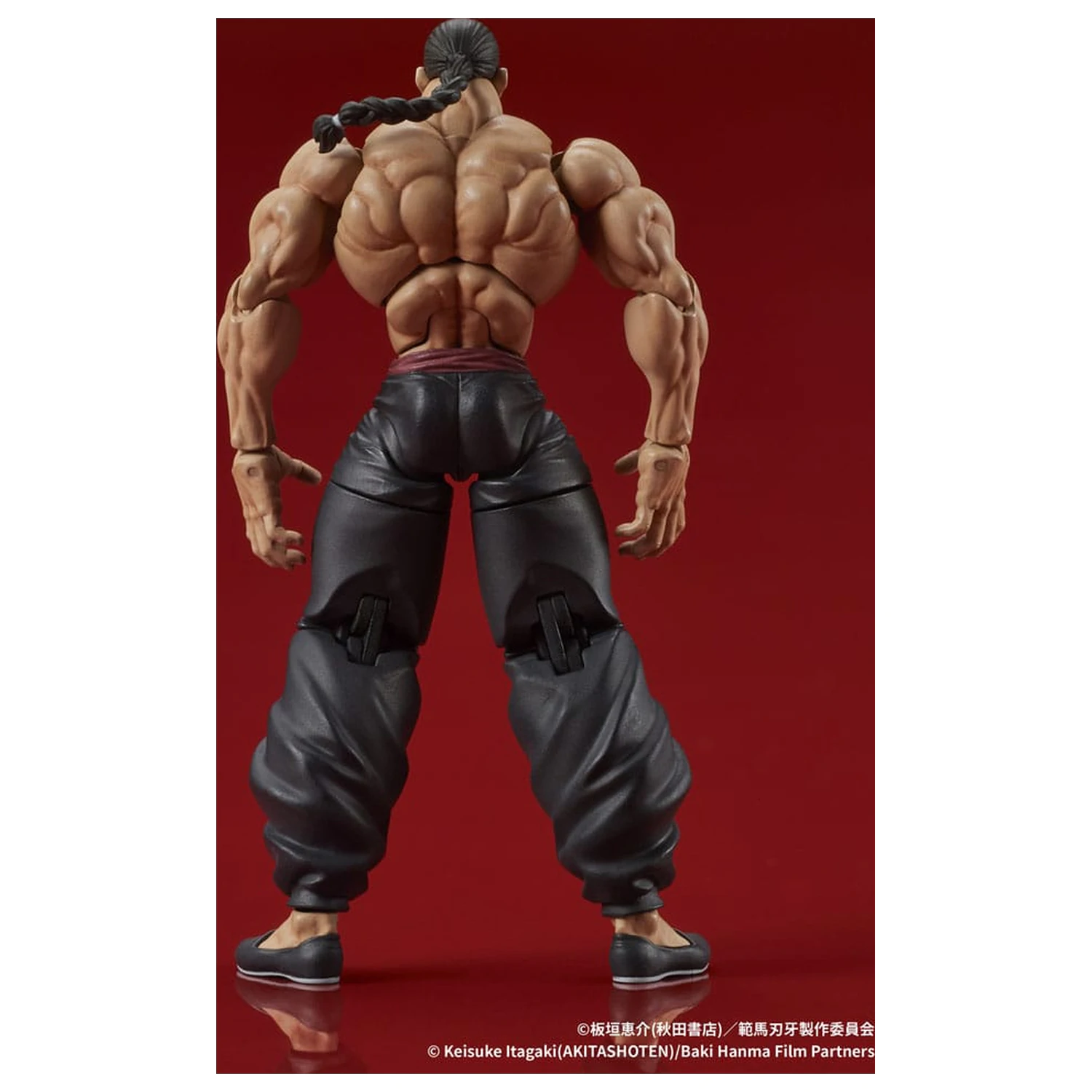Baki Hanma Digaction Action Figure Retsu Kaioh 7 cm      product photo