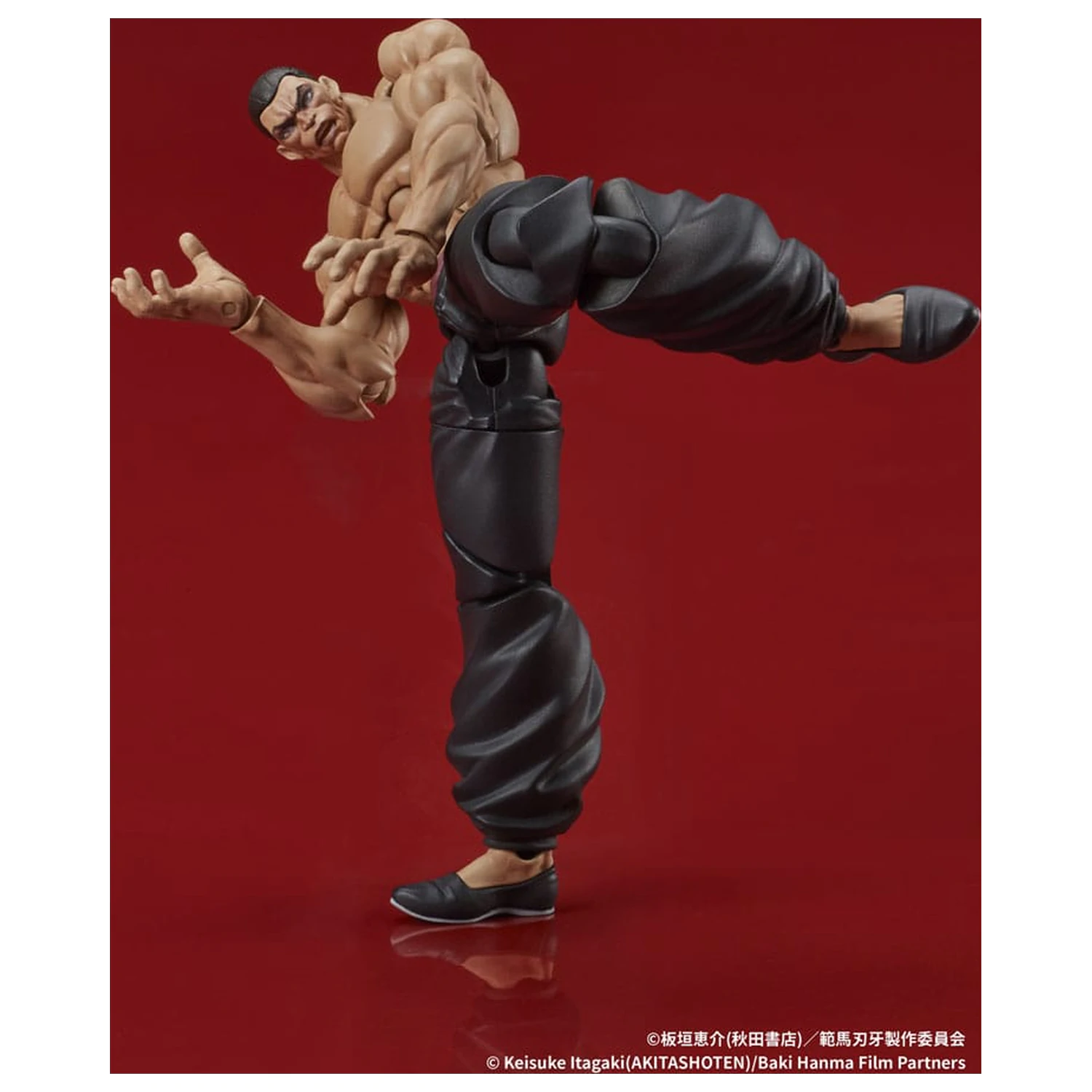 Baki Hanma Digaction Action Figure Retsu Kaioh 7 cm      product photo