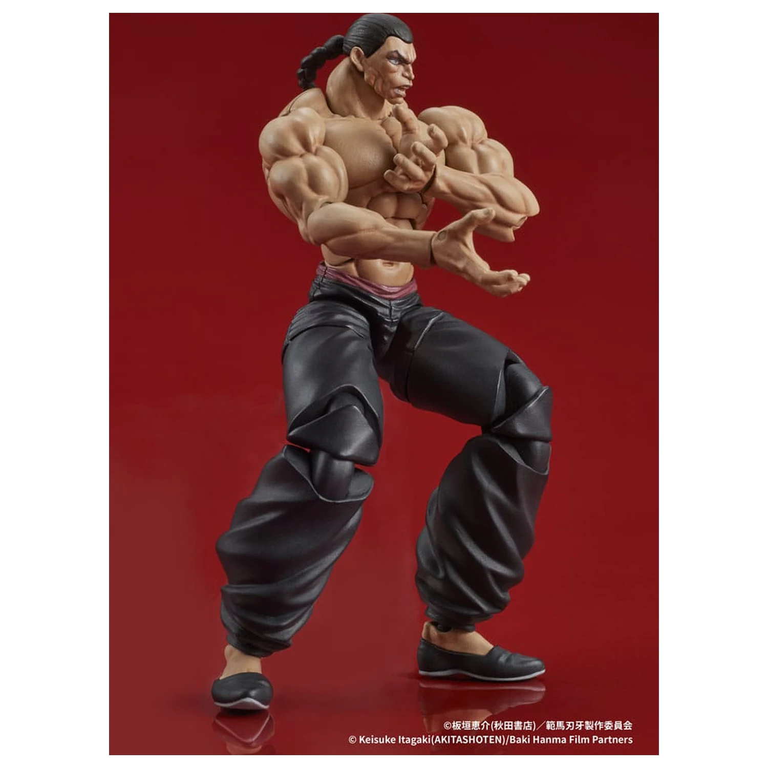 Baki Hanma Digaction Action Figure Retsu Kaioh 7 cm      product photo