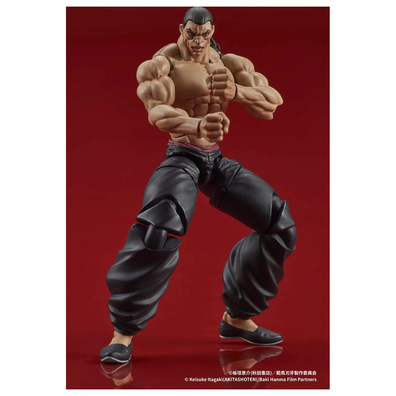 Baki Hanma Digaction Action Figure Retsu Kaioh 7 cm      product photo