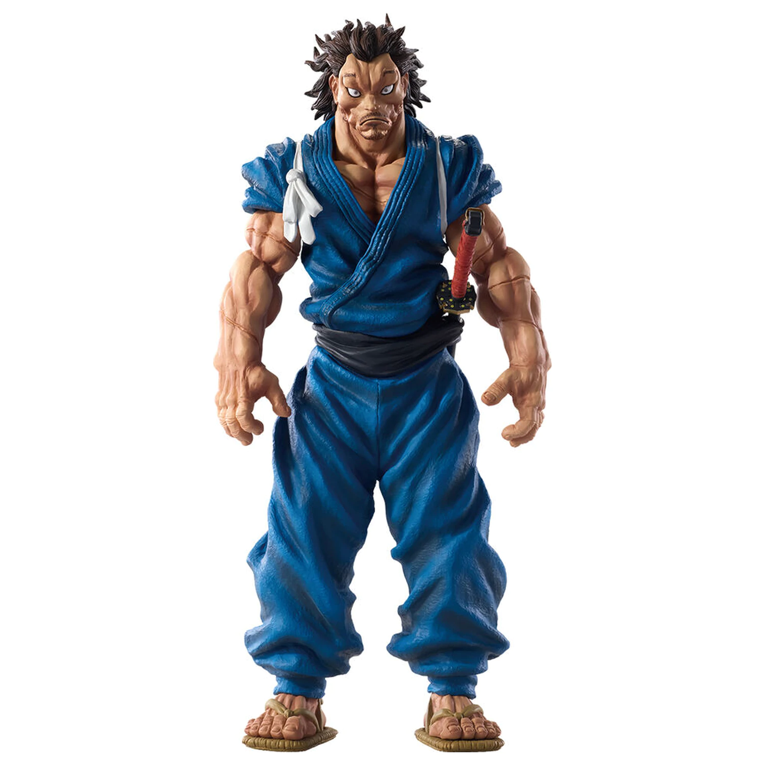 Baki Giant Heartbeat Musashi Miyamoto Ichibansho figure 26cm product photo