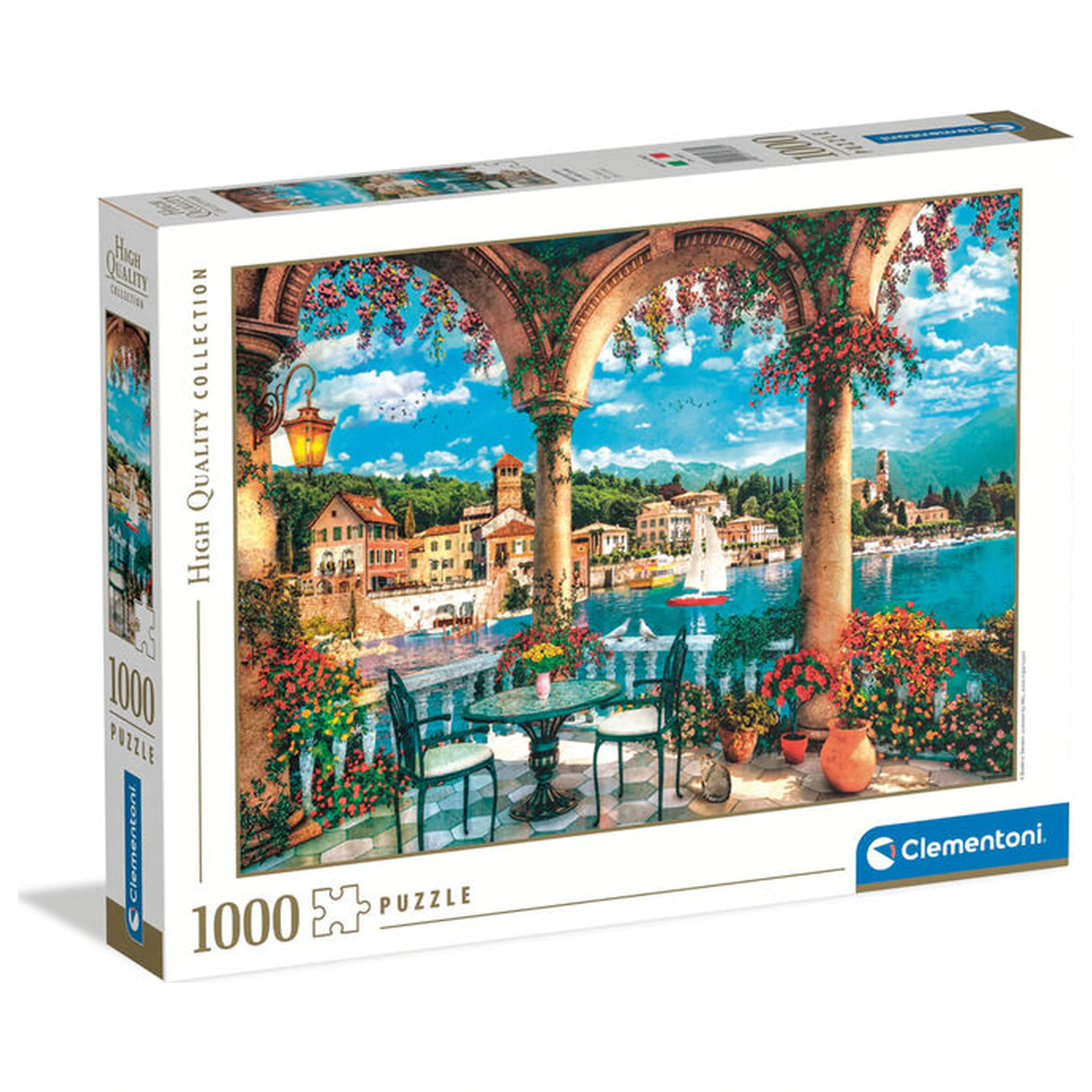 Balcony View of Lake puzzle 1000pcs product photo