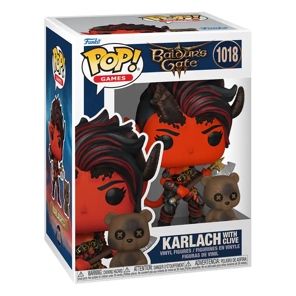 Baldur's Gate Funko POP! & Buddy Vinyl Figure Karlach & Clive 9 cm product photo