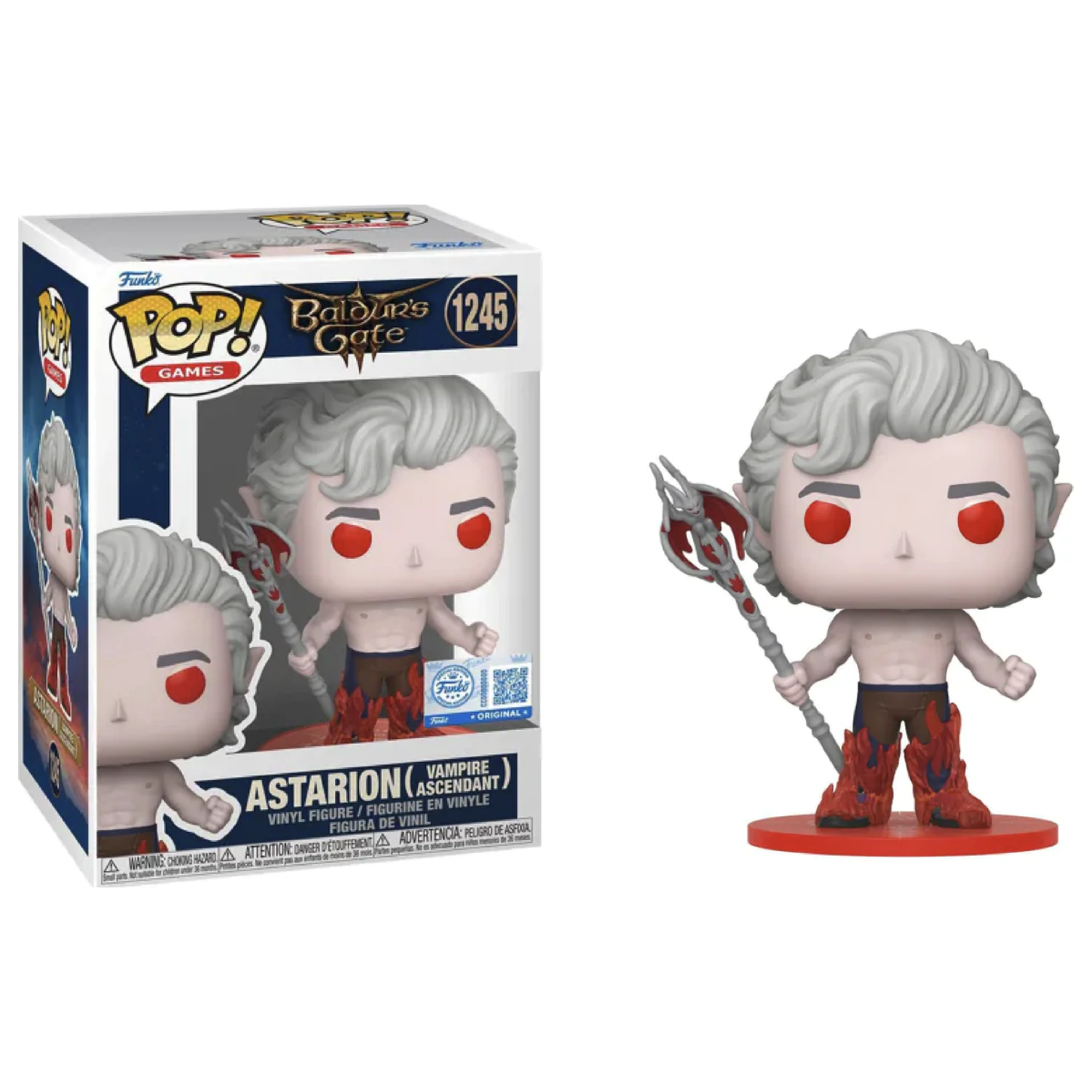 Baldur's Gate 3 Funko POP! Games N° 1245 Astarion (Vampire Ascendant) product photo