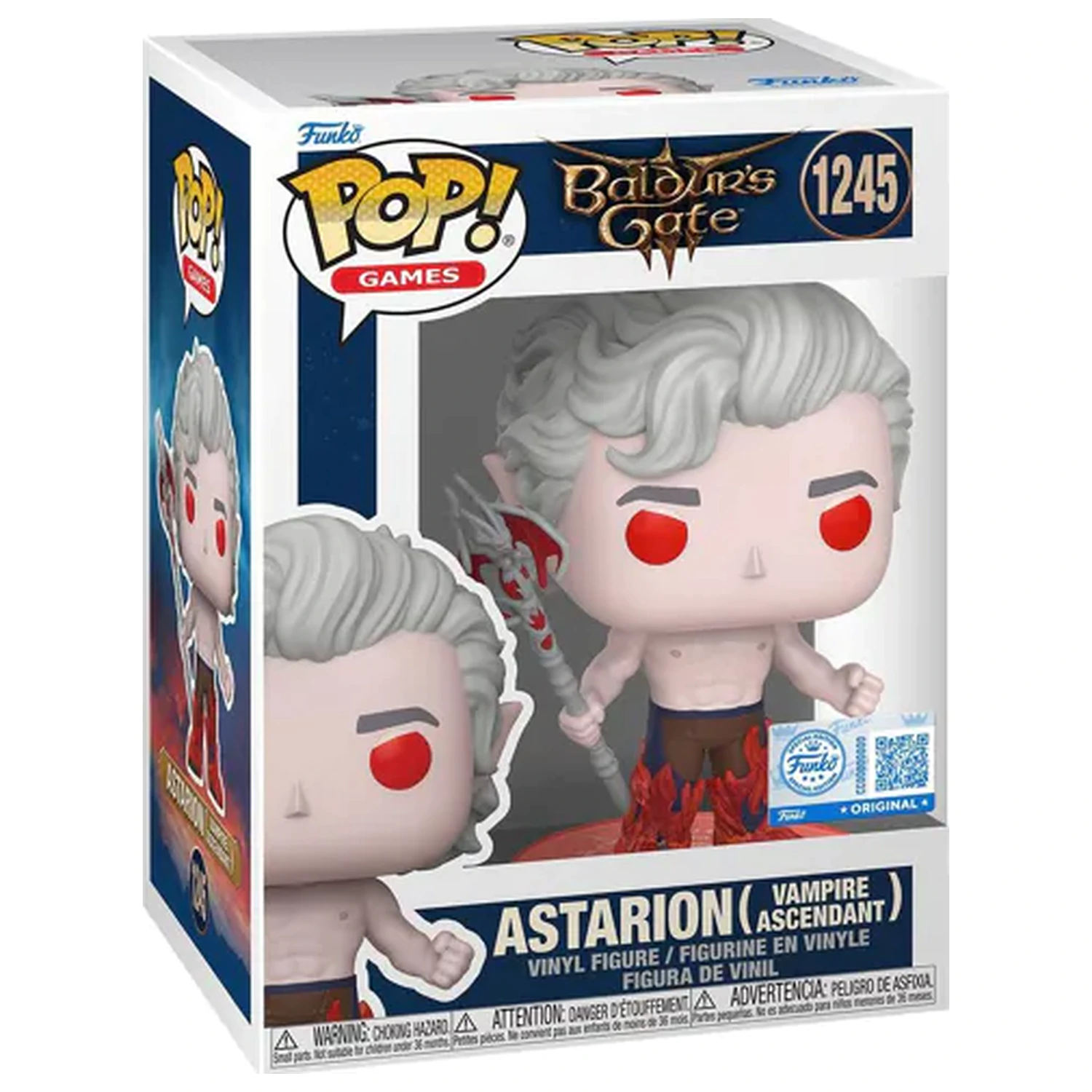 Baldur's Gate 3 Funko POP! Games N° 1245 Astarion (Vampire Ascendant) product photo