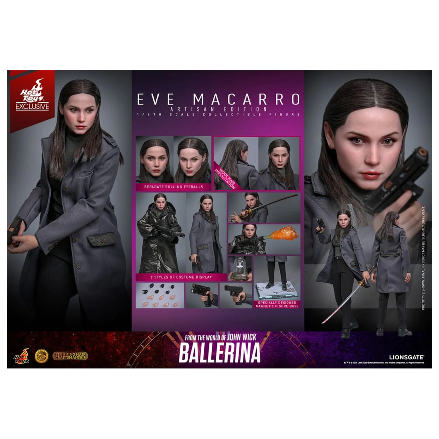 Ballerina Action Figure 1/6 Eve Macarro (Artisan Editon) 28 cm product photo