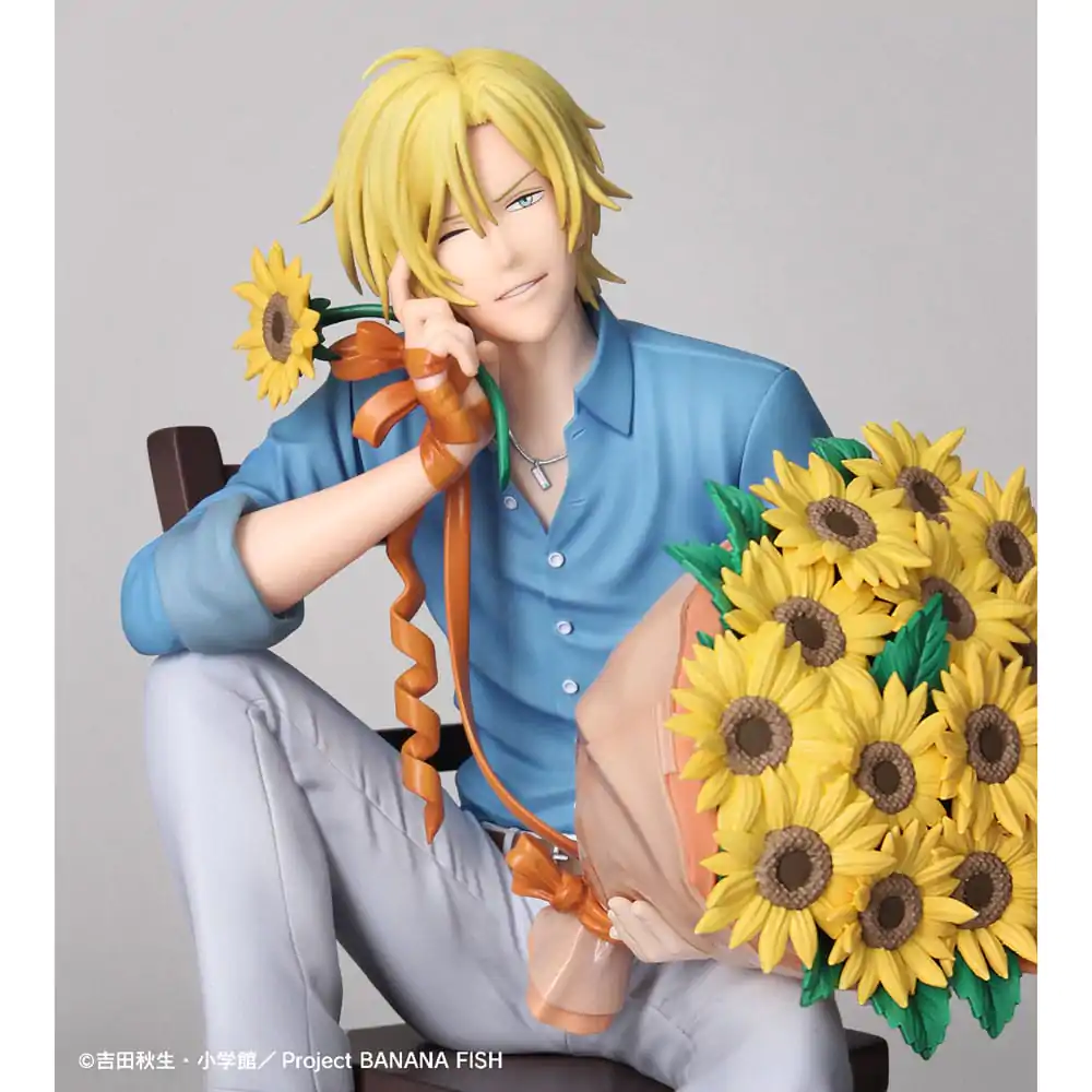 Banana Fish PVC Statue 1/8 Ash Lynx Birthday Ver. 18 cm product photo