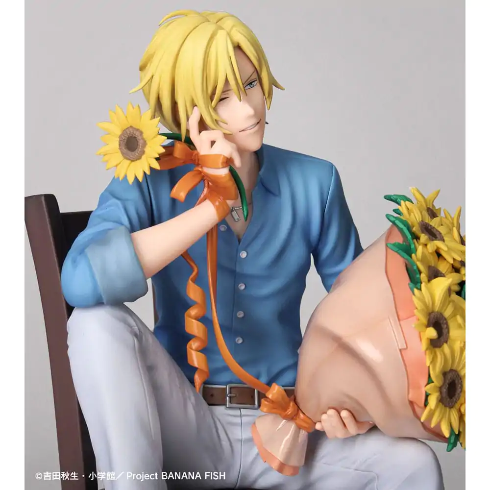 Banana Fish PVC Statue 1/8 Ash Lynx Birthday Ver. 18 cm product photo