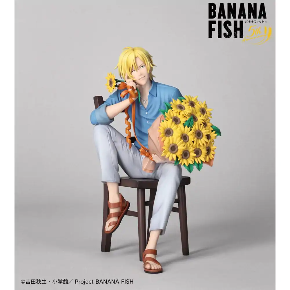 Banana Fish PVC Statue 1/8 Ash Lynx Birthday Ver. 18 cm product photo