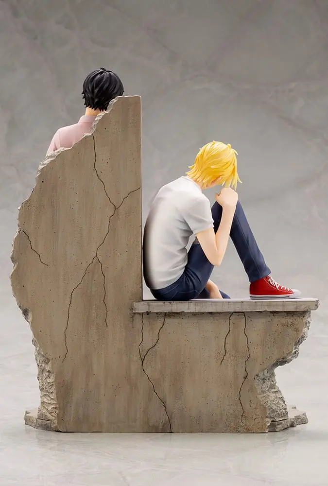 Banana Fish PVC ARTFXJ Statue 1/8 Ash &amp; Eiji 25 cm product photo