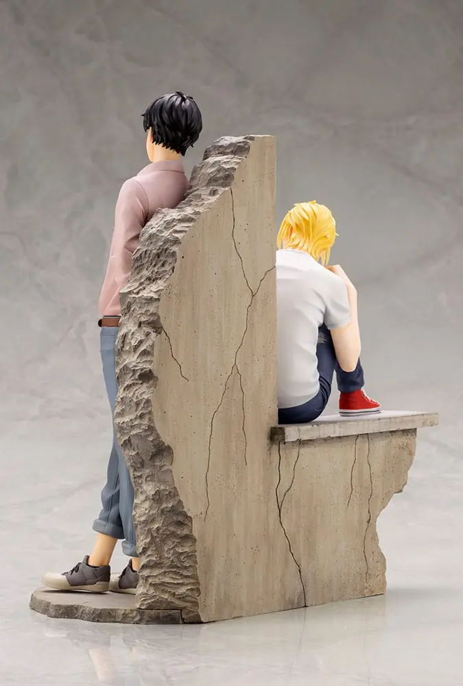 Banana Fish PVC ARTFXJ Statue 1/8 Ash &amp; Eiji 25 cm product photo