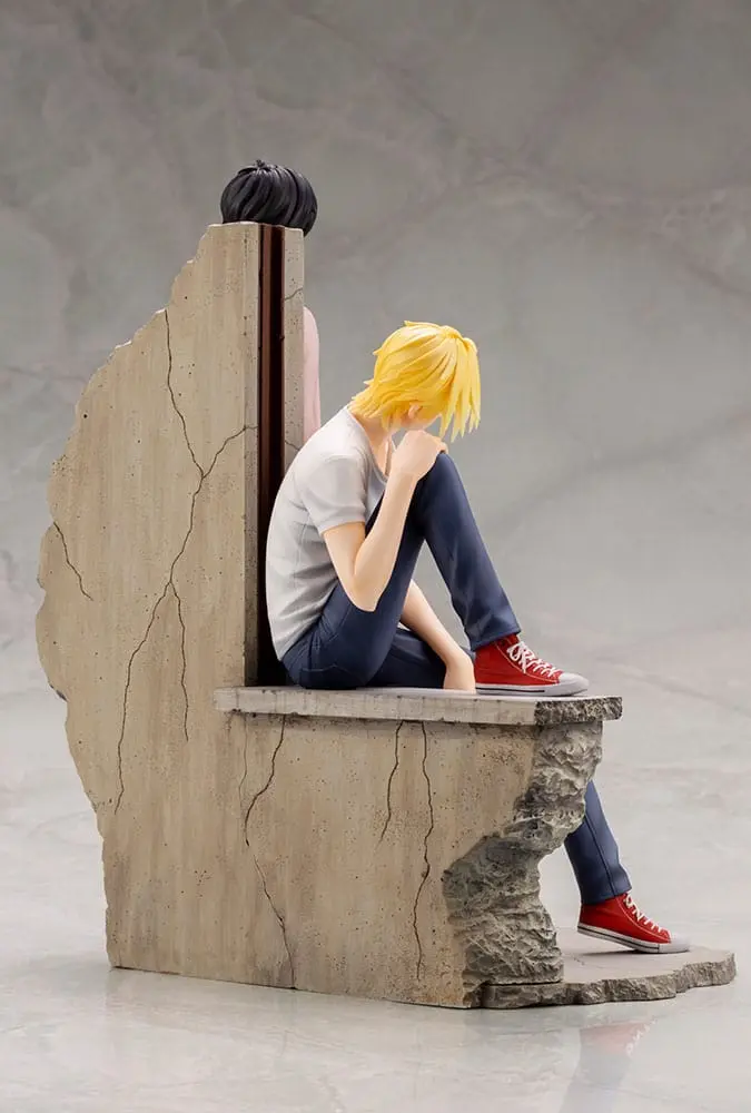 Banana Fish PVC ARTFXJ Statue 1/8 Ash &amp; Eiji 25 cm product photo