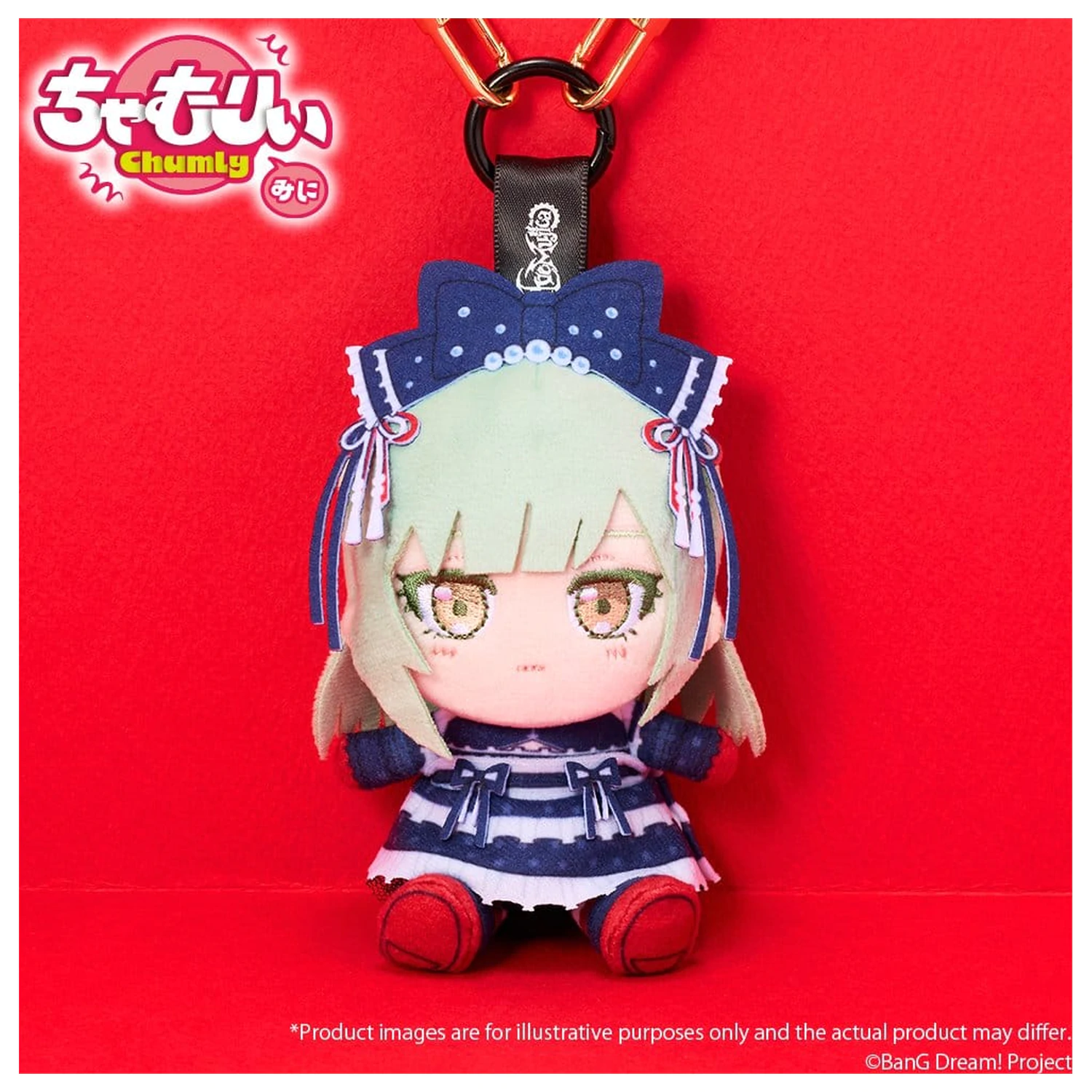 BanG Dream! Chamuri Mini Plush Keychain Ave Mujica Senbi Toryo Ver. Mortis 10 cm product photo