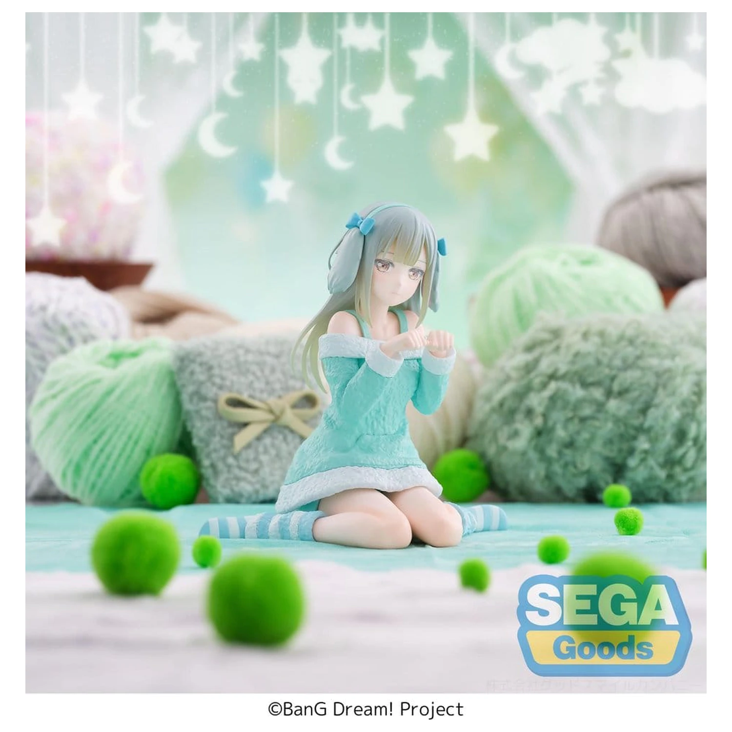 BanG Dream! Yumemirize PVC Figure Mutsumi Wakaba Pajama Party! 12 cm product photo