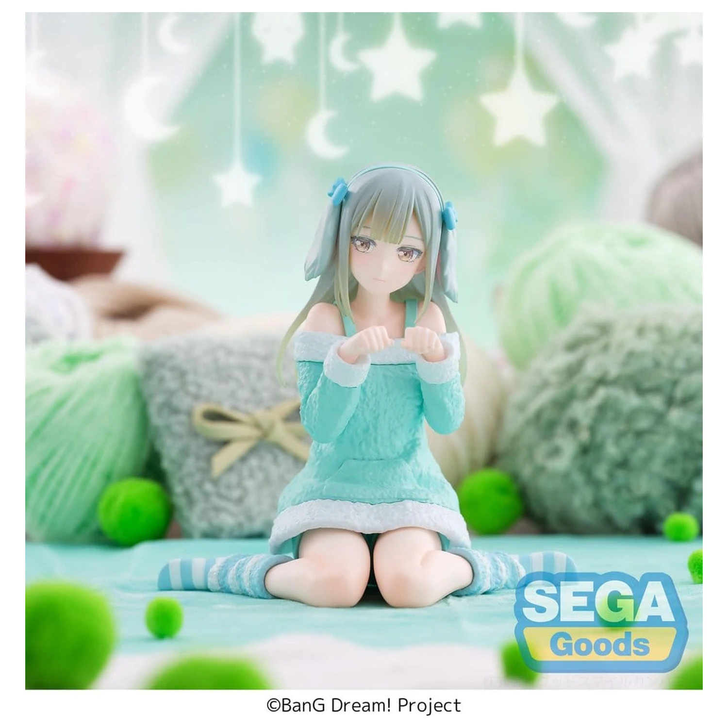BanG Dream! Yumemirize PVC Figure Mutsumi Wakaba Pajama Party! 12 cm product photo