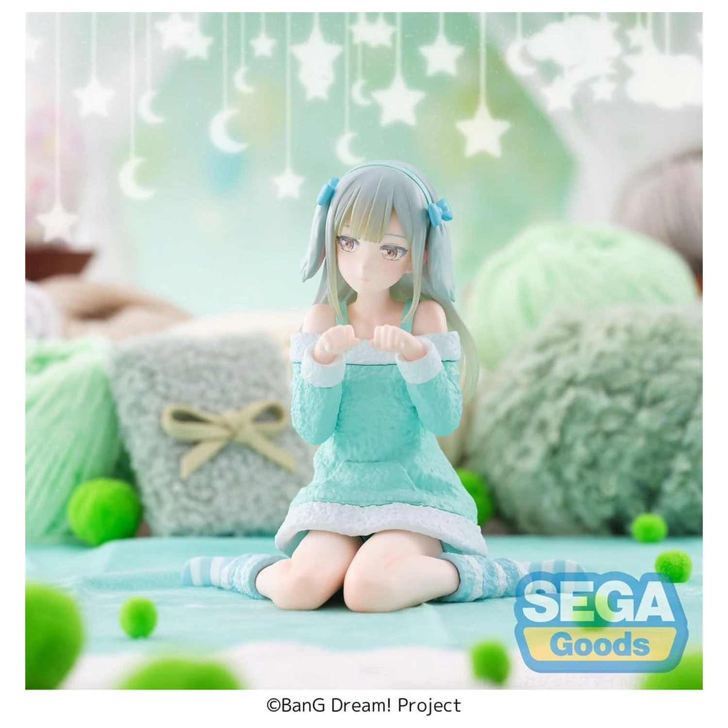 BanG Dream! Yumemirize PVC Figure Mutsumi Wakaba Pajama Party! 12 cm product photo