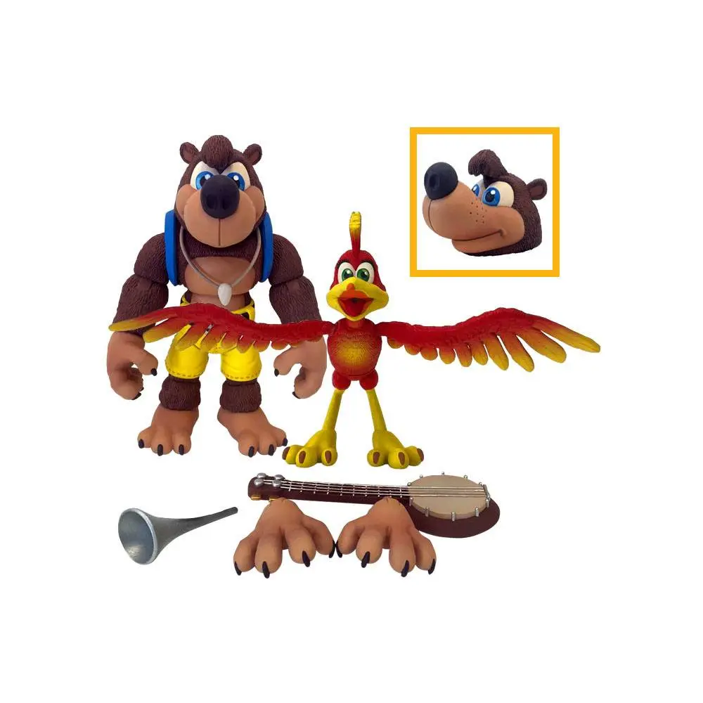 Banjo-Kazooie Action Figures 2-Pack Banjo & Kazooie 27 cm termékfotó