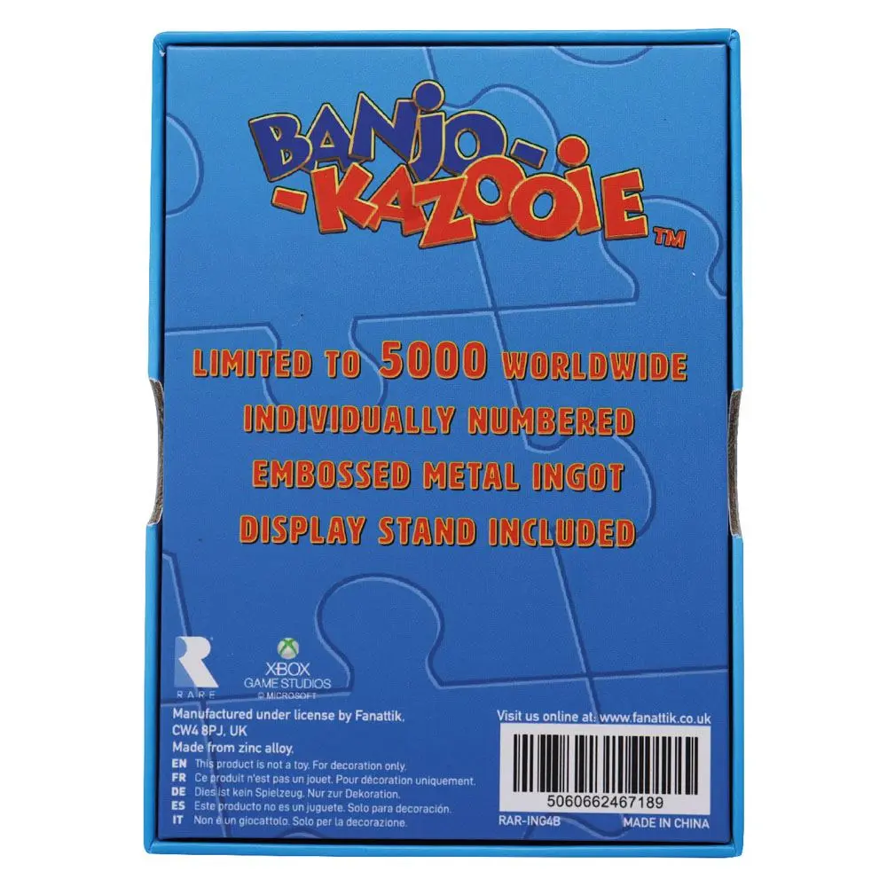 Banjo-Kazooie The Rare Collection Limited Edition Ingot product photo