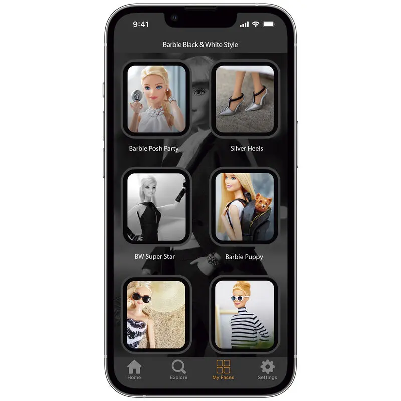 Barbie 1959 strap + face designs product photo