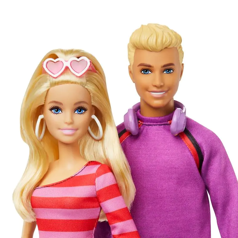 Barbie pack 2 Barbie and Ken Skaters dolls product photo