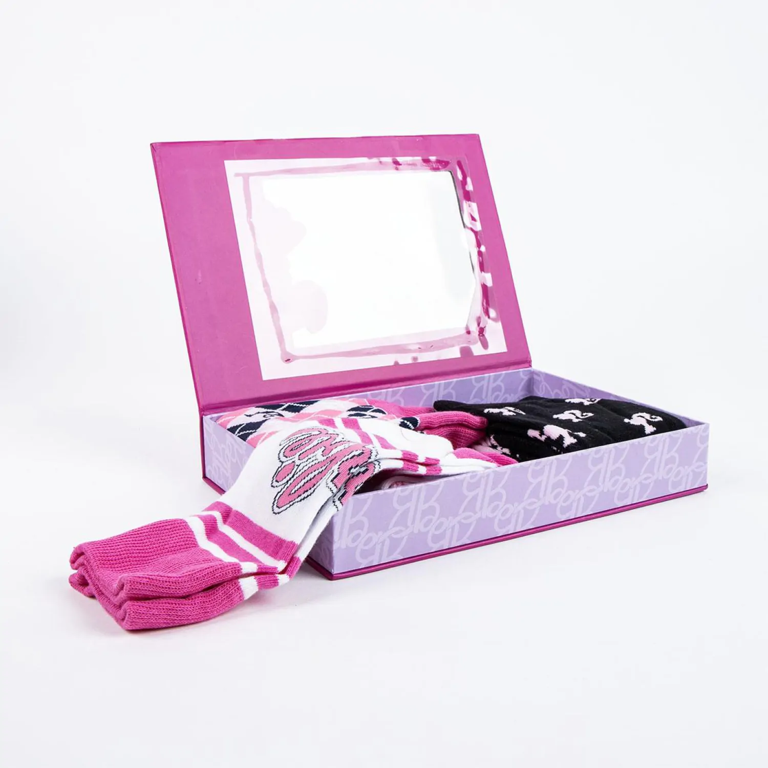Barbie pack 3 adult socks product photo