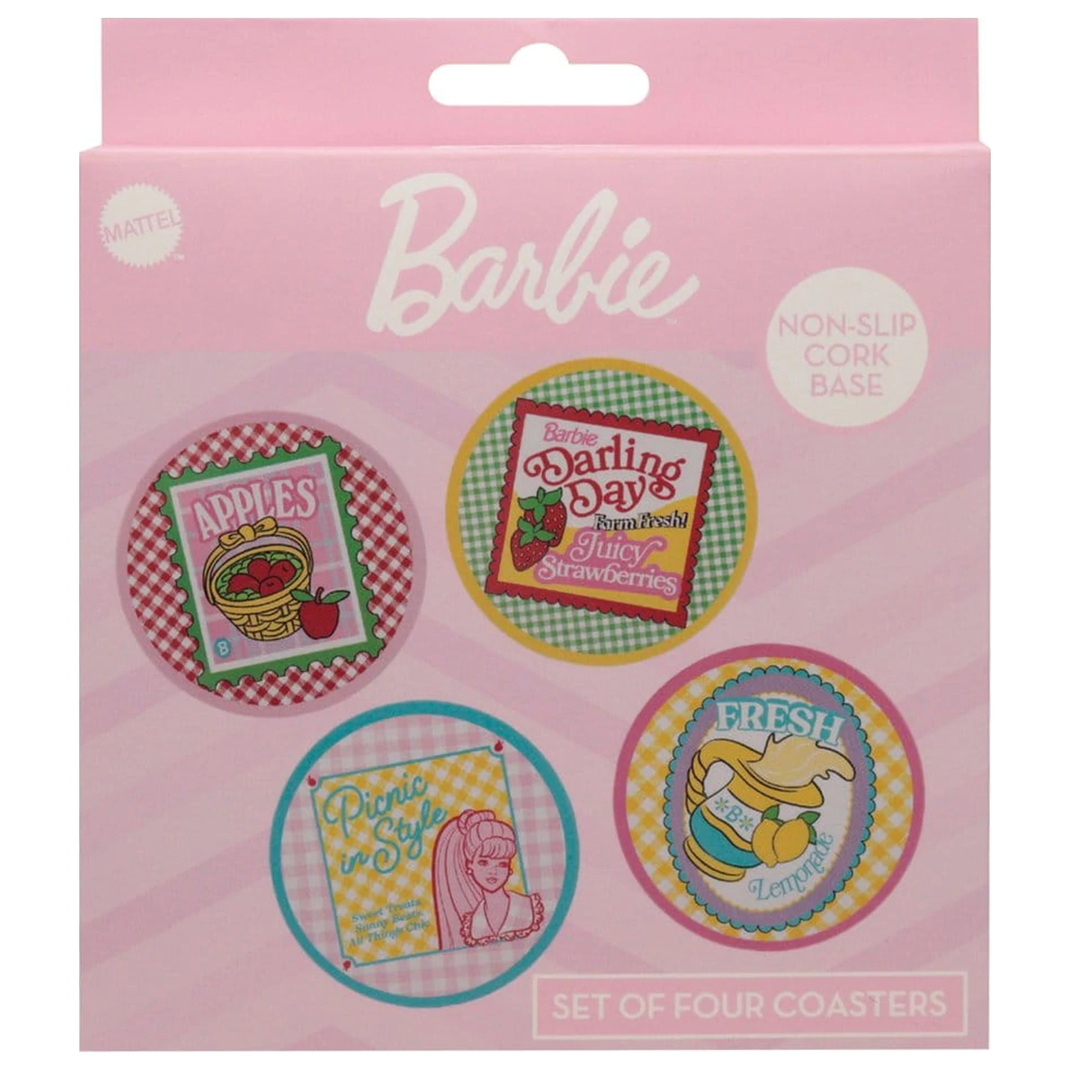 Barbie Coaster 4-Pack product photo