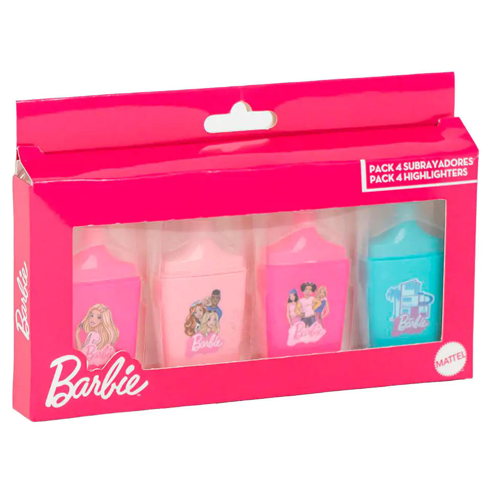 Barbie highlighter 4 pens termékfotó