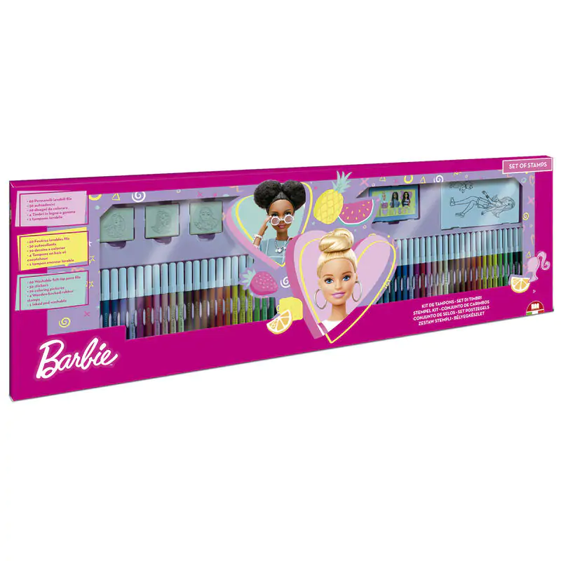 Barbie stationery blister pack 96pcs product photo
