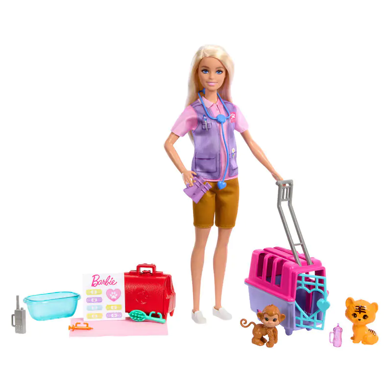 Barbie Animal Rescue & Recover doll product photo