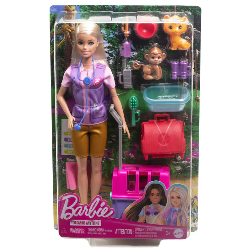 Barbie Animal Rescue & Recover doll product photo