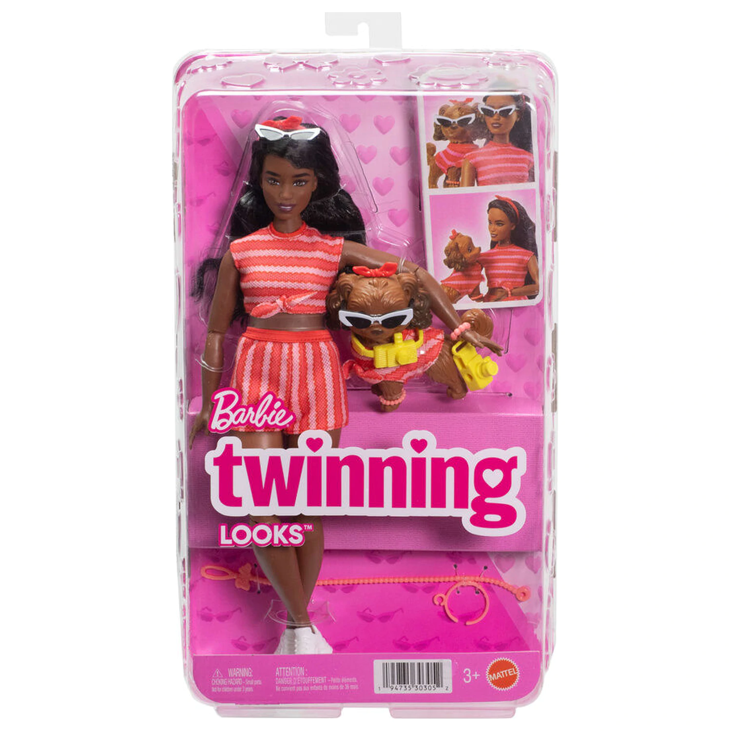 Barbie Brookling Twinning Looks doll product photo
