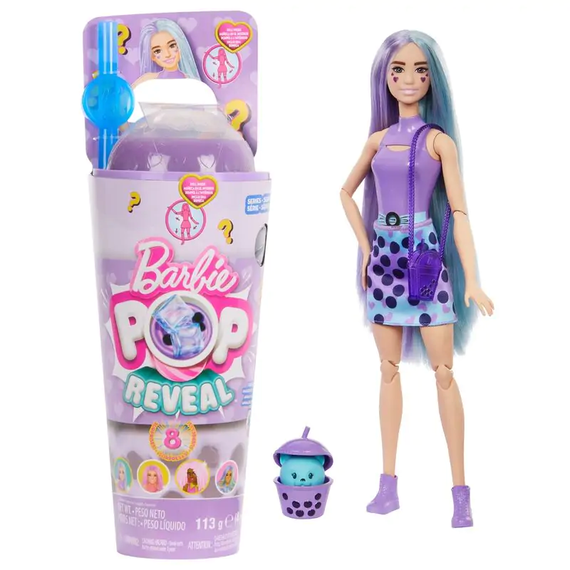 Barbie Bubble tea Maranga Milk Pop Reveal doll product photo