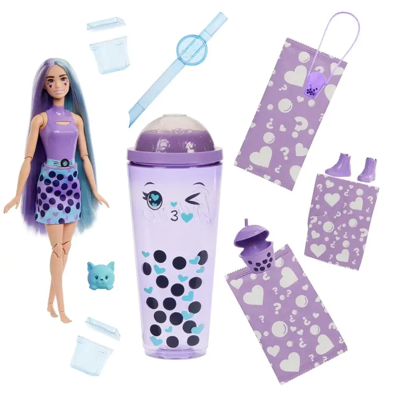 Barbie Bubble tea Maranga Milk Pop Reveal doll product photo
