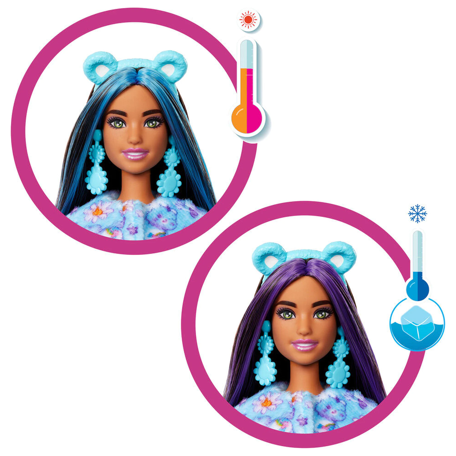 Barbie Care Bears Cutie Reveal Affectionate doll product photo