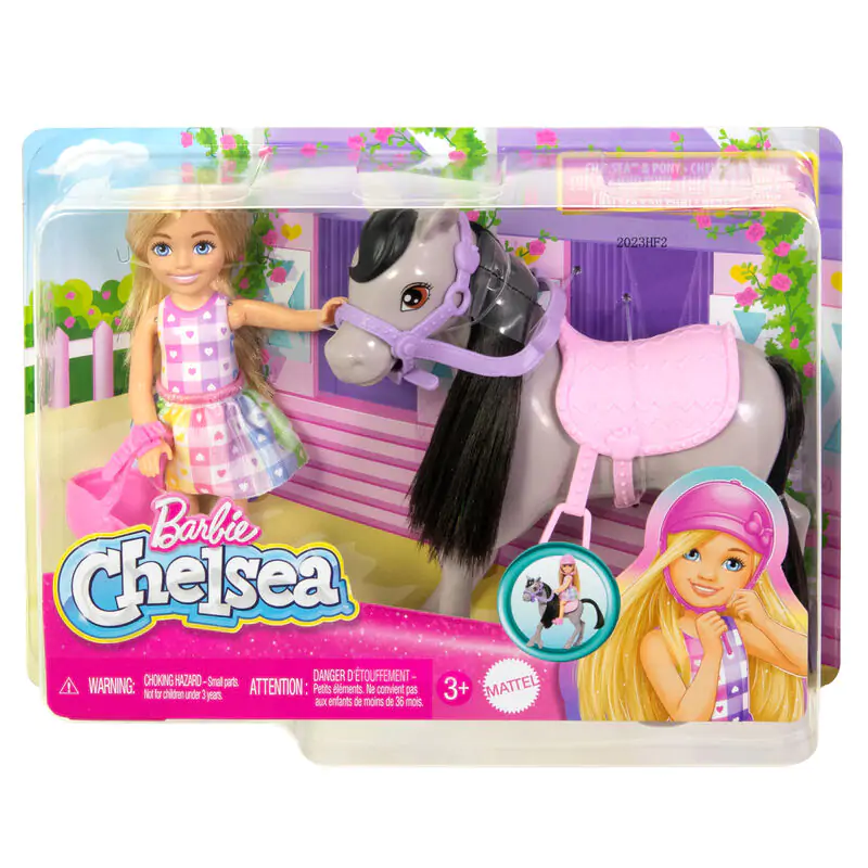 Barbie Chelsea Pony + doll product photo