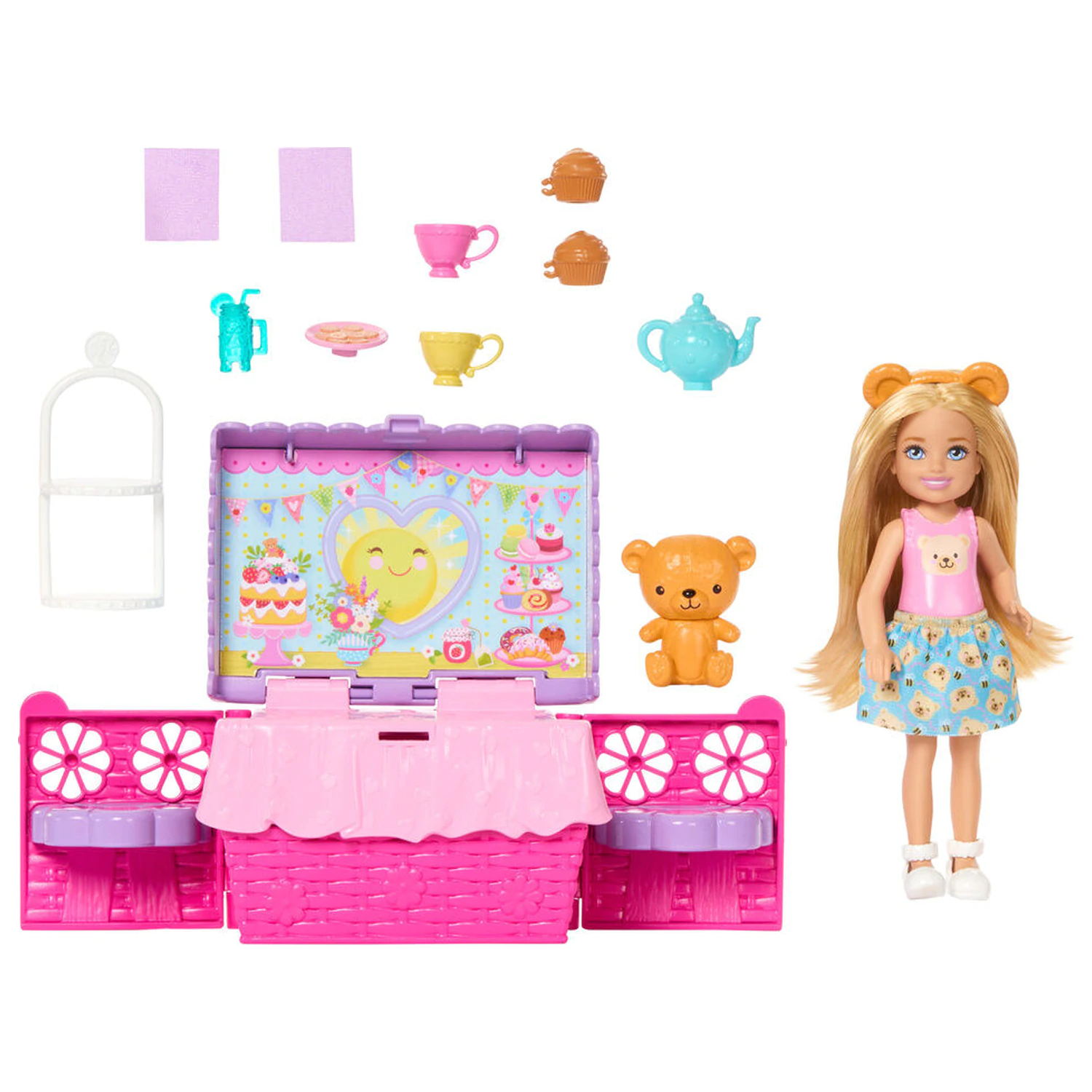 Barbie Club Chelsea Picnic doll product photo