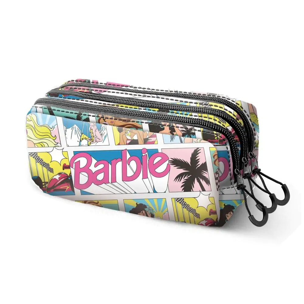 Barbie Comic triple pencil case product photo