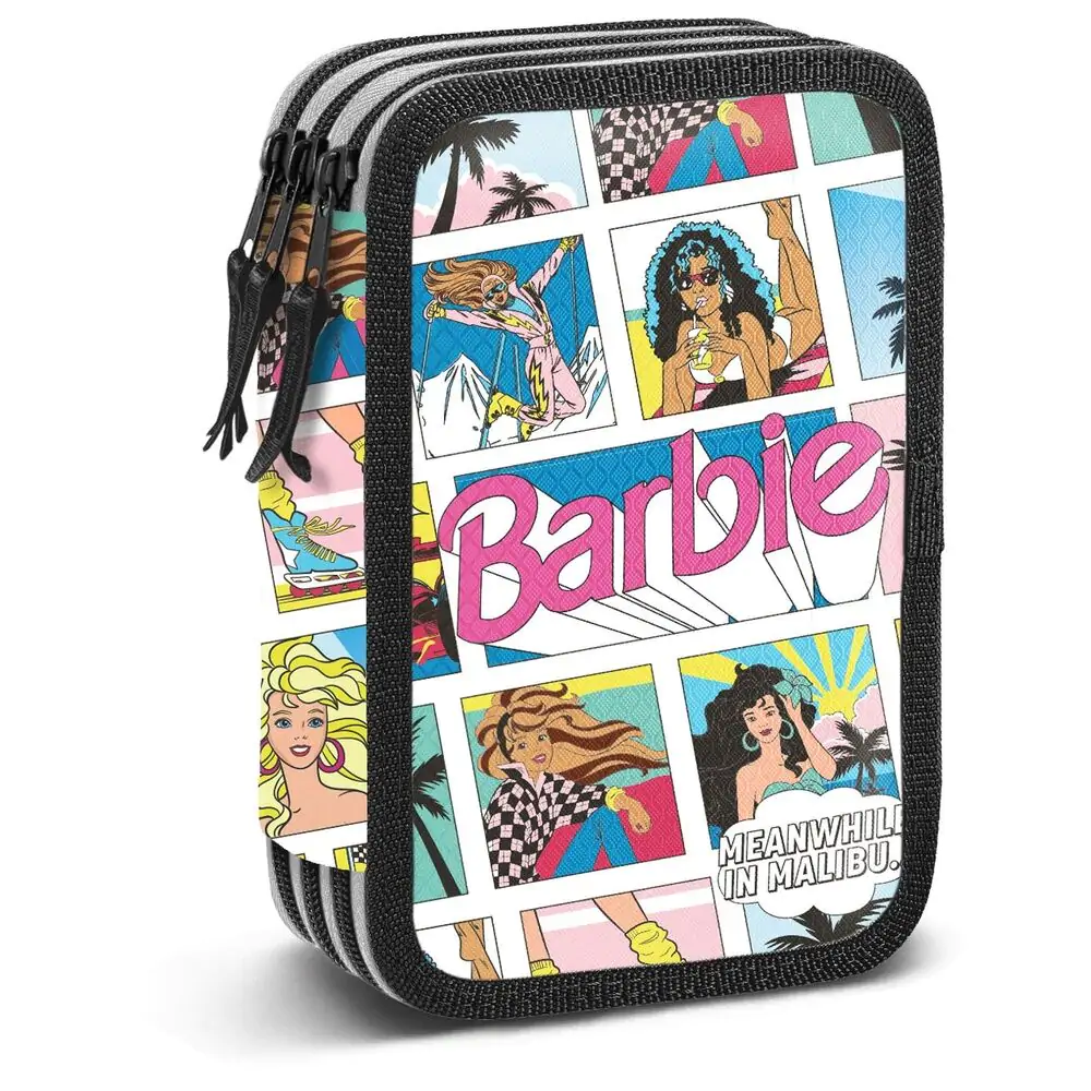 Barbie Comic triple pencil case termékfotó