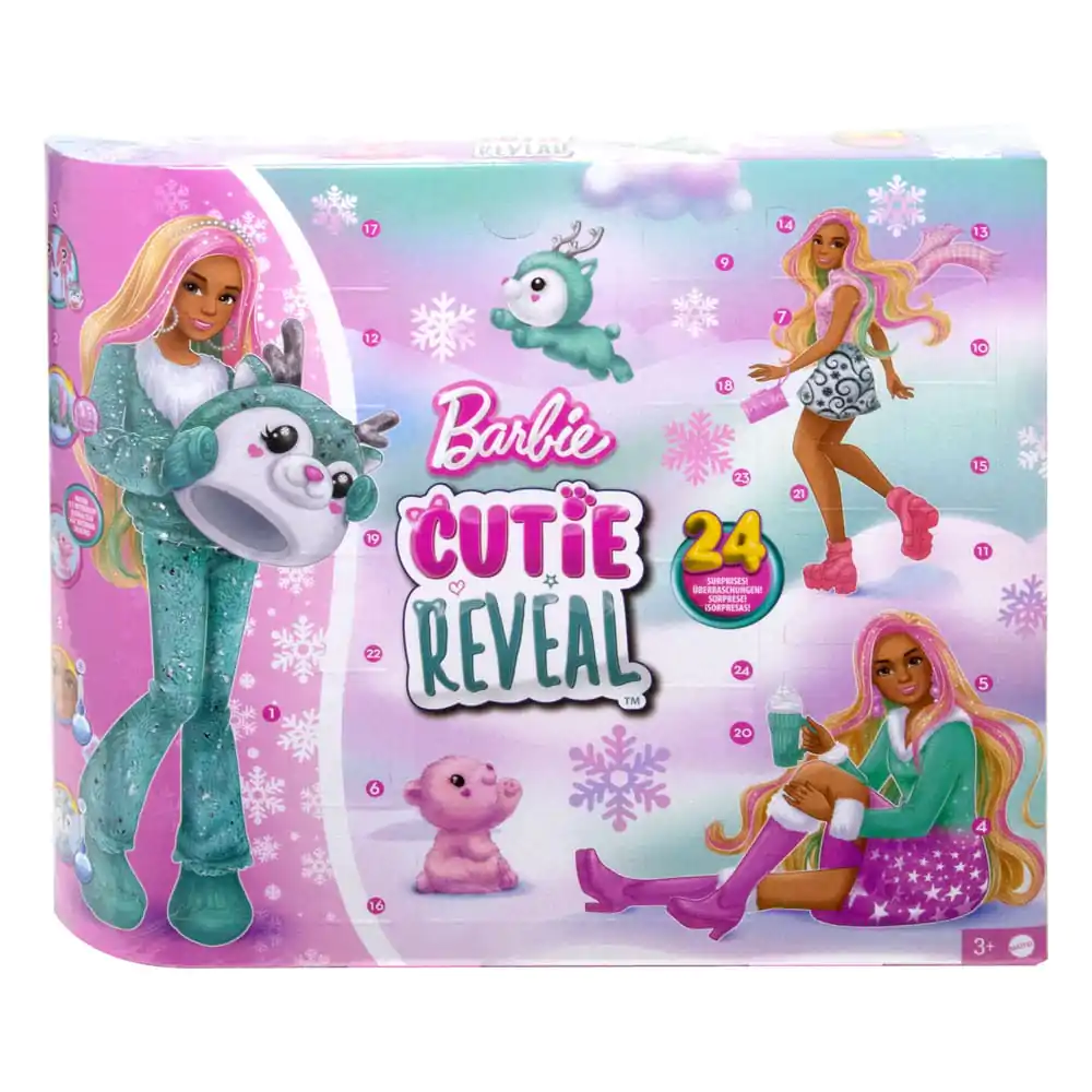 Barbie Advent Calendar with Doll Cutie Reveal product photo