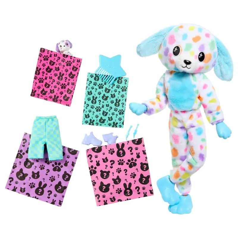 Barbie Cutie Reveal Dalmatian Dreams of colour doll product photo